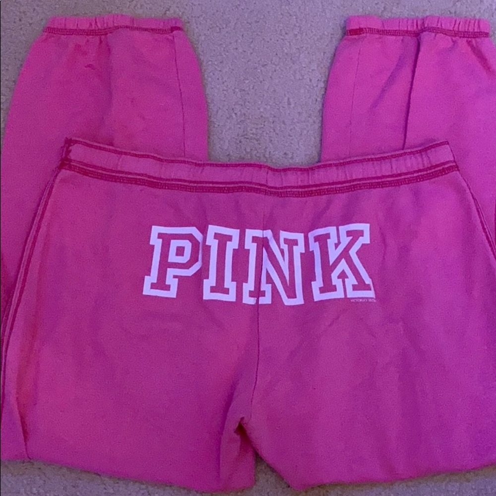Pink joggers
